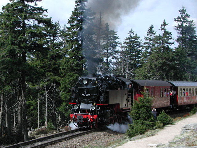 Brockenbahn zum Gipfel